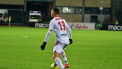 Padova-Arzignano, Palombi si ferma per stiramento: i dettagli