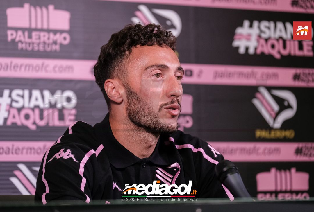 FOTO PALERMO, Mirko Pigliacelli in conferenza stampa (Gallery) - immagine 22