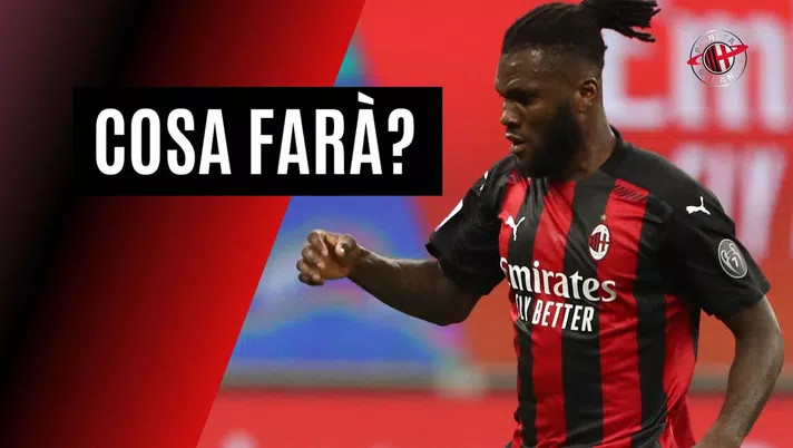 Franck Kessié (centrocampista AC Milan) è in dubbio se rinnovare o meno il suo contratto con i rossoneri | Calciomercato Milan News (Getty Images)