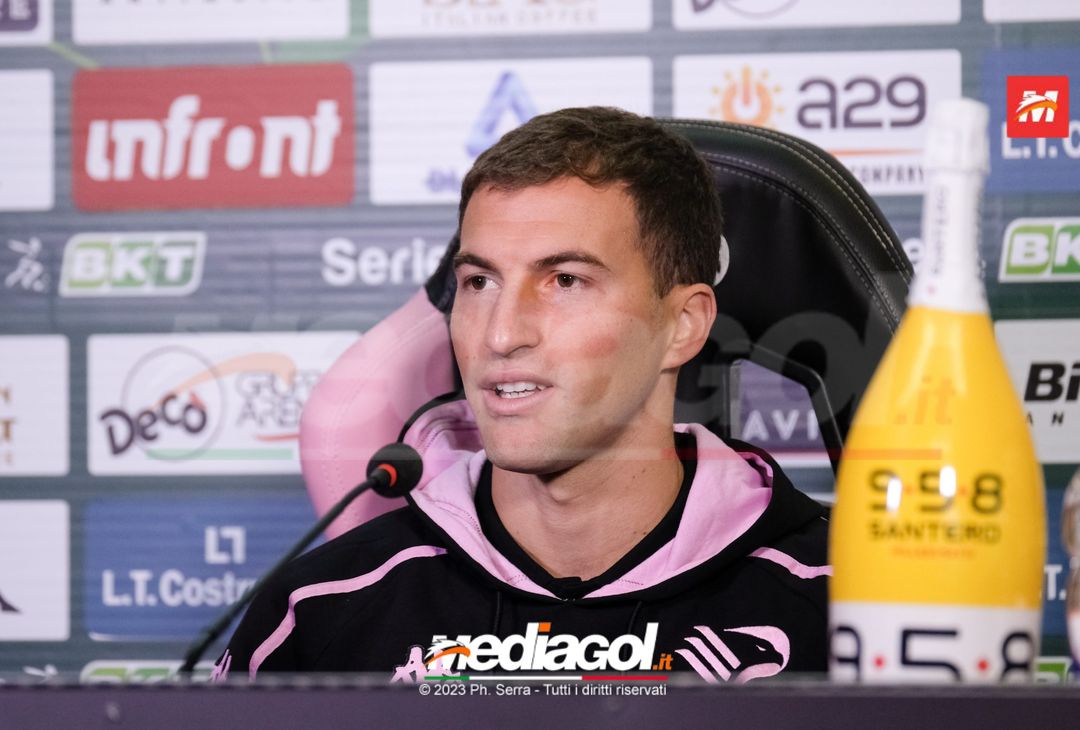 FOTO PALERMO, Edoardo Masciangelo presentato in conferenza stampa (Gallery) - immagine 8