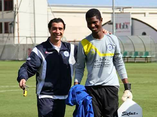 Yacoub Said insieme a Giacomo Tedesco Yacoub Said insieme a Giacomo Tedesco