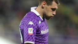 Belotti il gladiatore viola in campo. In uno scontro ha perso un dente