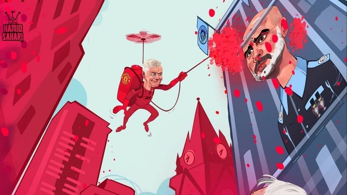 Sir Alex ridipinge i muri di Manchester... Sir Alex ridipinge i muri di Manchester...