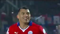 VIDEO/ Gioisce Medel in Copa America: gol da bomber di razza!