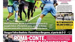 EDICOLA CDS – Inter e Juve, le due età dello Scudetto. Roma-Conte, incontri ravvicinati