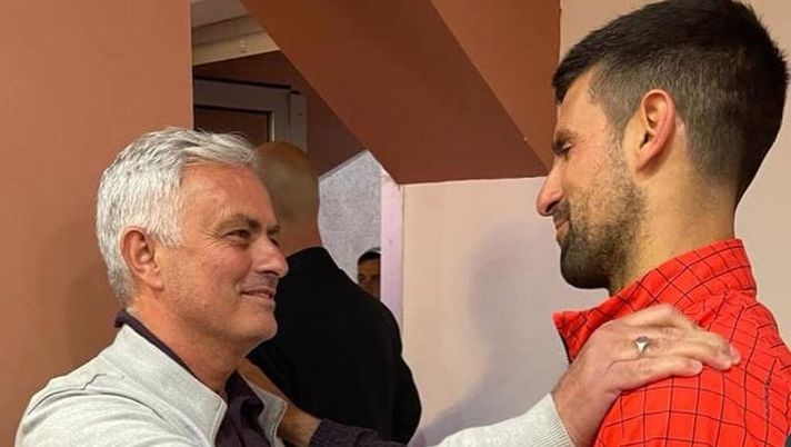 Internazionali d’Italia, sorrisi tra Mourinho e Djokovic. José: “Grazie mille” - immagine 1