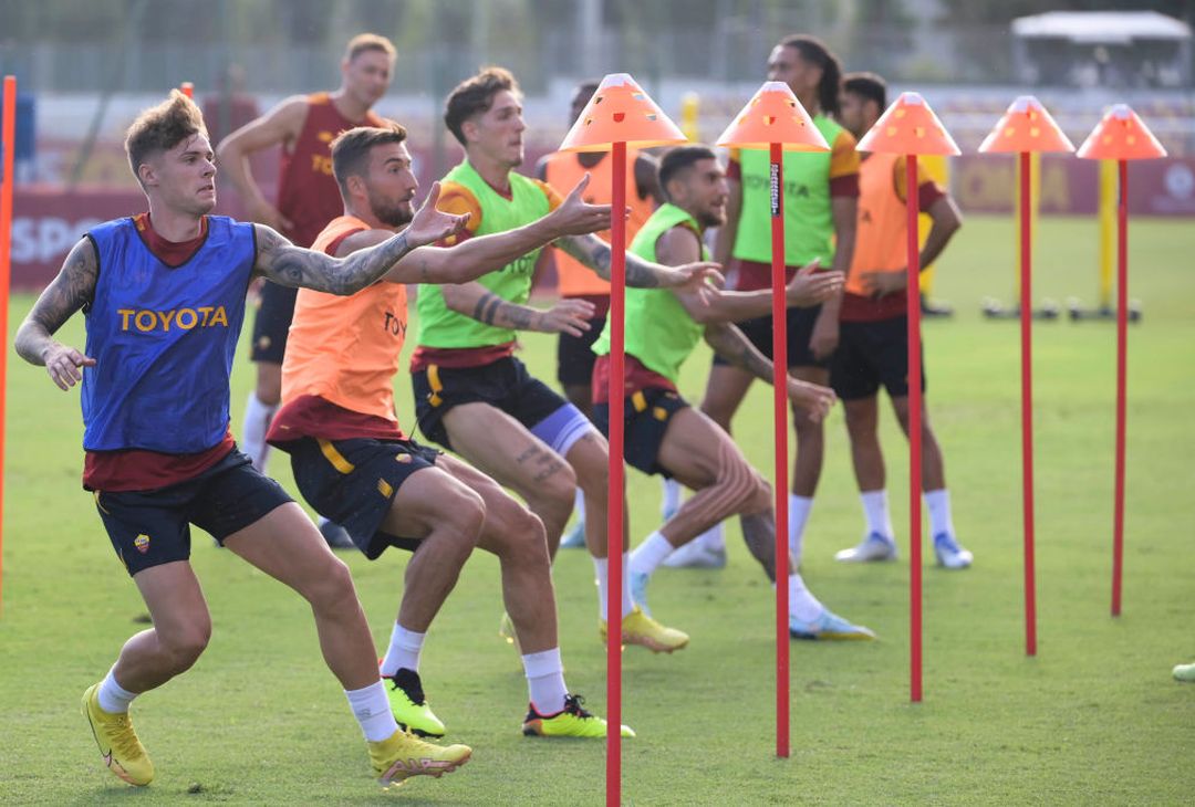 Trigoria, la rifinitura della Roma in vista della Cremonese – FOTO GALLERY - immagine 12