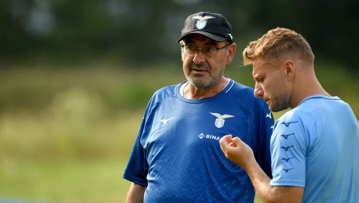 Sarri e Immobile
