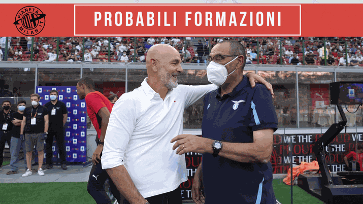 Stefano Pioli e Maurizio Sarri, allenatori di Milan e Lazio (getty images)