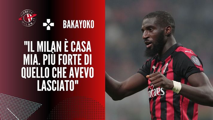 Tiémoué Bakayoko (centrocampista AC Milan) ha parlato ieri in conferenza stampa | Calciomercato Milan News (Getty Images)