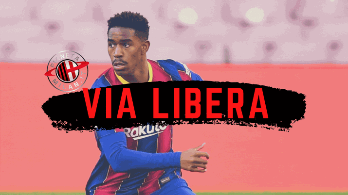Junior Firpo, terzino del Barcellona e obiettivo di mercato del Milan (Getty Images) 