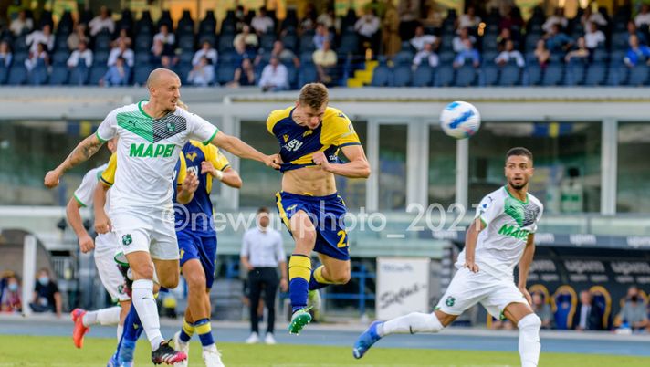 Verona, l’allenamento dei gialloblù Verona, l’allenamento dei gialloblù