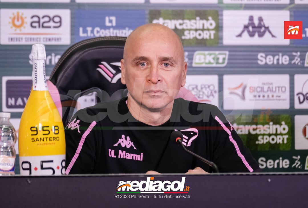 FOTO PALERMO, verso il Bari: Mister Corini in sala stampa (Gallery) - immagine 9