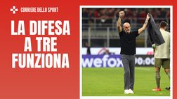 Milan, sprazzi di difesa a tre: l’esperimento contro il Monza è riuscito