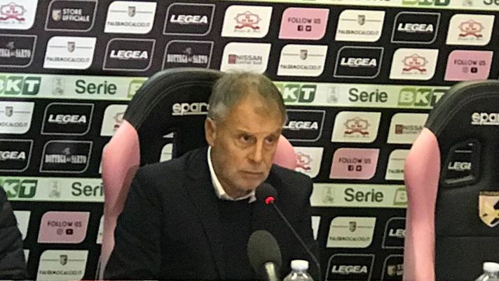 Cosenza, Braglia: “Le proteste? Il secondo gol del Palermo ci sembrava in fuorigioco…” 