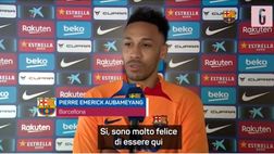 VIDEO Barcellona, Aubameyang su Arteta: “Avevamo dei problemi, non era felice di me”