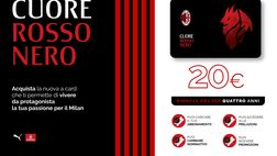 Nasce la nuova carta Cuore Rossonero: tutte le informazioni