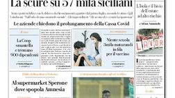 Prima Pagina, La Repubblica-Palermo: “La scure su 57 mila siciliani. E il palermitano D’Angelo cancella i sogni rosanero”
