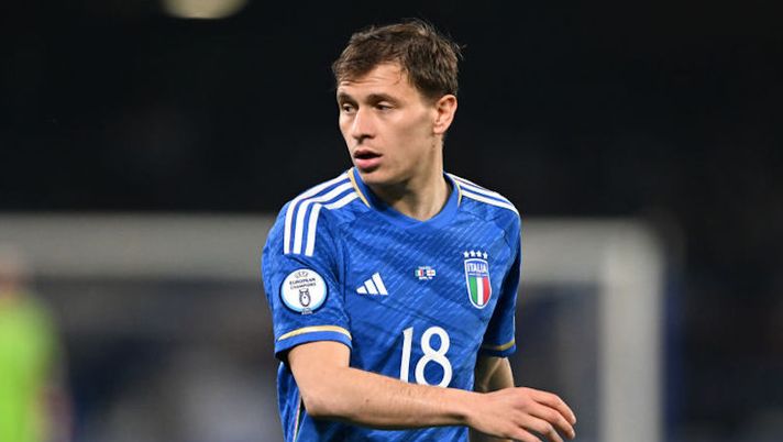 NAPLES, ITALY - MARCH 23: Nicolò Barella of Italy during the UEFA EURO 2024 qualifying round group C match between Italy and England at Stadio Diego Armando Maradona on March 23, 2023 in Naples, Italy. (Photo by Francesco Pecoraro/Getty Images) NEWS – Barella, Skriniar, Lazaro, Raspadori, Beto, Pedro, Zaccagni e Matic: le novità - immagine 1