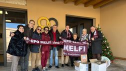 Il Toro Club Melfi dona generi alimentari ad una mensa di Matera