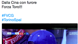 Torino-SPAL 2-1, le reazioni social: “Dalla Cina con furore… sempre forza Toro!”