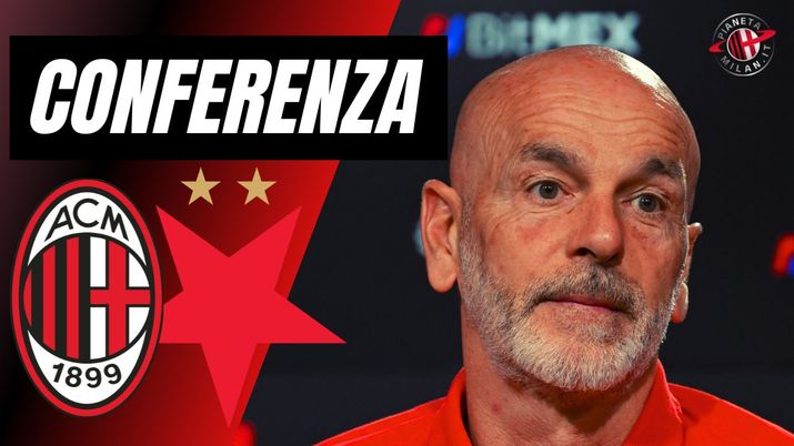 La conferenza stampa di Stefano Pioli (allenatore AC Milan) post Milan-Slavia Praga (Europa League 2023-2024) | News (Getty Images) Conferenza Stampa Pioli AC Milan Milan-Slavia Praga Europa League 2023-2024