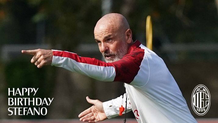 Stefano Pioli, tecnico del Milan, compie 54 anni (credits: acmilan.com) 