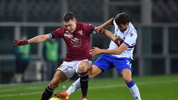 La moviola di Torino-Sampdoria 2-2: Belotti in offside, Quagliarella in linea