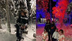 Georgina Rodriguez si gode l’atmosfera magica del Natale con la famiglia: “-15 di amore”