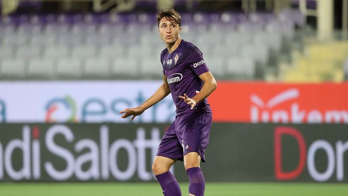 Federico Chiesa, attaccante della Fiorentina (credits: GETTY Images) 