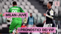 VIDEO Milan-Juventus, il pronostico di 16 vip: la gara vista da Martina Colombari, Teocoli, Boldi e…