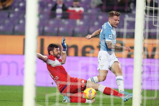 Immobile contro la Fiorentina Immobile contro la Fiorentina