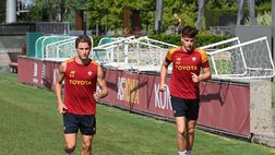 Roma, la seduta del mattino a Trigoria – FOTO GALLERY