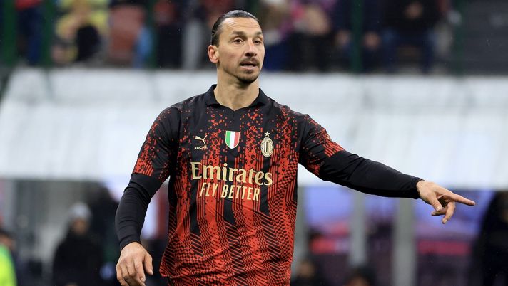 Zlatan Ibrahimovic AC Milan Milan-Atalanta 2-0 Serie A 2022-2023