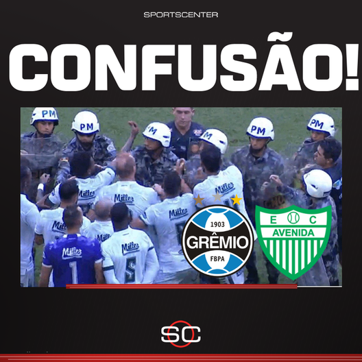 Aiuto! L’arbitro di Gremio-Avenida chiama in campo i poliziotti…- immagine 2