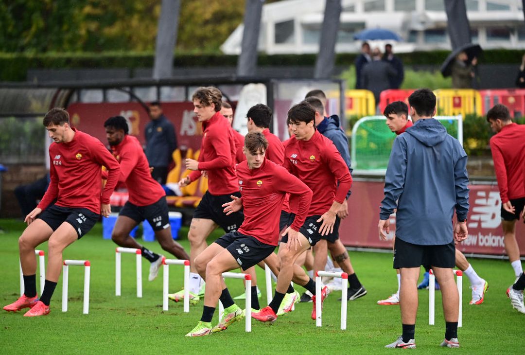 Trigoria, la rifinitura della Roma in vista del Bodo/Glimt – FOTO GALLERY - immagine 12