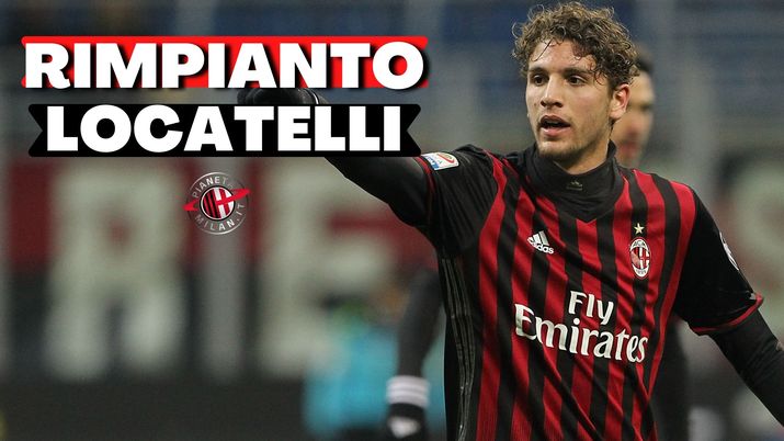 Manuel Locatelli (centrocampista Sassuolo), qui con la maglia dell'AC Milan | (credits: Getty images) 