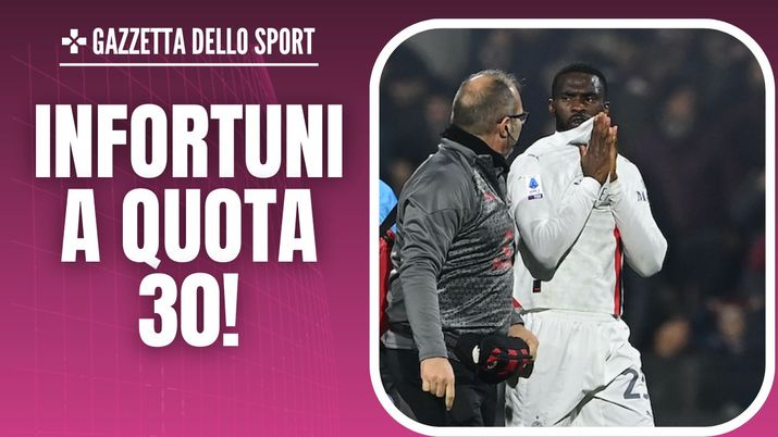 Fikayo Tomori AC Milan Salernitana-Milan Serie A 2023-2024 infortuni