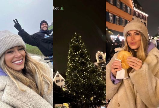 Diletta Leotta e Karius fanno sul serio, dalle spiagge ai mercatini di Natale: inseparabili! - immagine 1