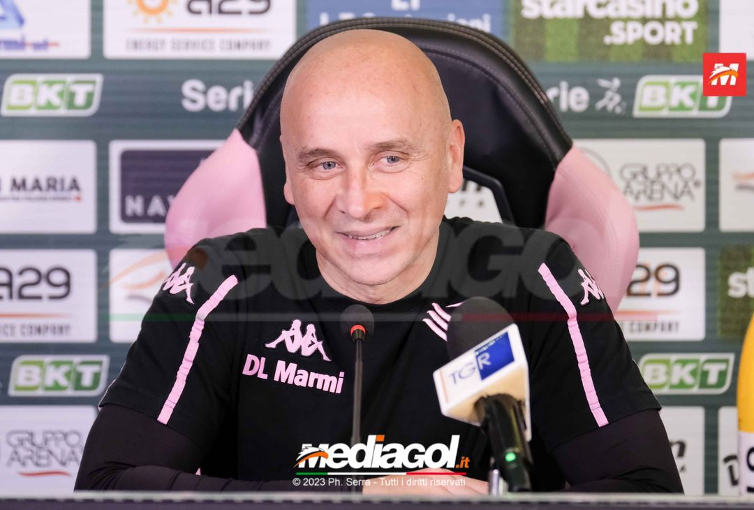 FOTO PALERMO, verso il Südtirol: Eugenio Corini in conferenza stampa (GALLERY) - immagine 5