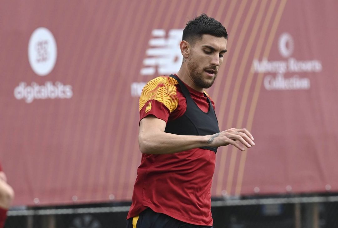 Roma, Pellegrini si allena in gruppo. Dybala a parte – FOTO GALLERY - immagine 16