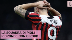VIDEO Milan-Bologna, Giroud sbatte su Skorupski: frenata rossonera, orgoglio rossoblu