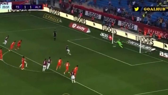 VIDEO Trabzonspor, addio con gol per Marek Hamsik: sigla il momentaneo 2 a 1 - immagine 1