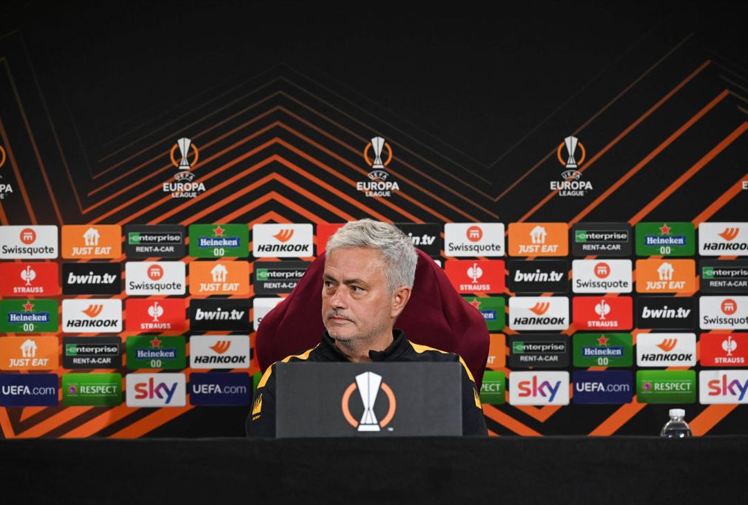 Mourinho e Mancini in conferenza stampa in vista di Roma-Salisburgo – FOTO GALLERY - immagine 3