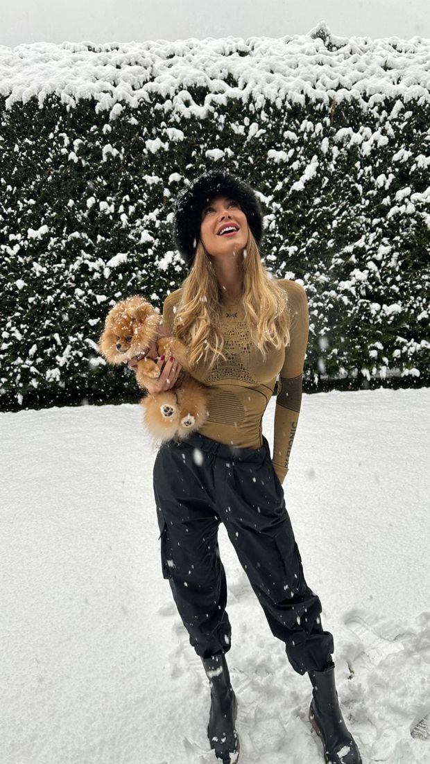 Diletta Leotta, fuga d’amore a Courmayeur con Loris Karius: weekend sulla neve- immagine 3