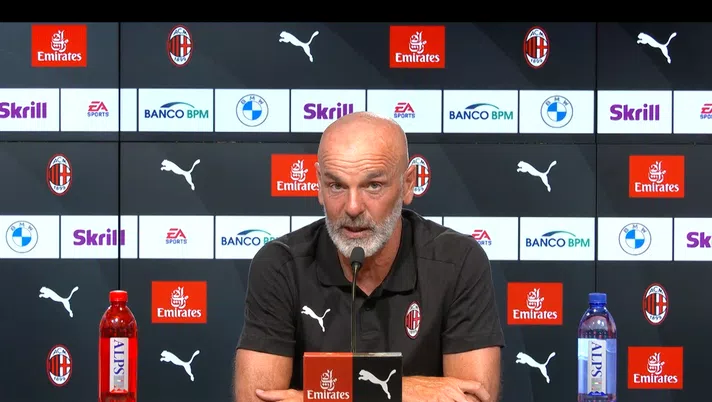 La prima conferenza stampa della stagione 2021-2022 di Stefano Pioli, allenatore AC Milan