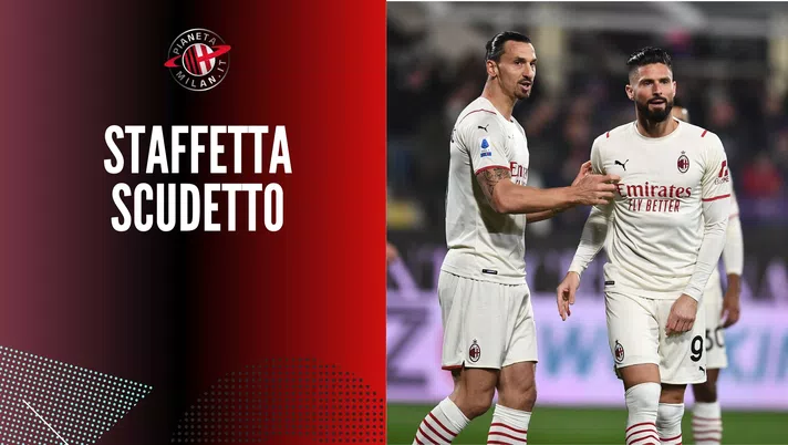 Zlatan Ibrahimovic Olivier Giroud AC Milan