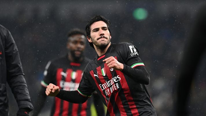 Sandro Tonali, centrocampista del Milan (getty images)
