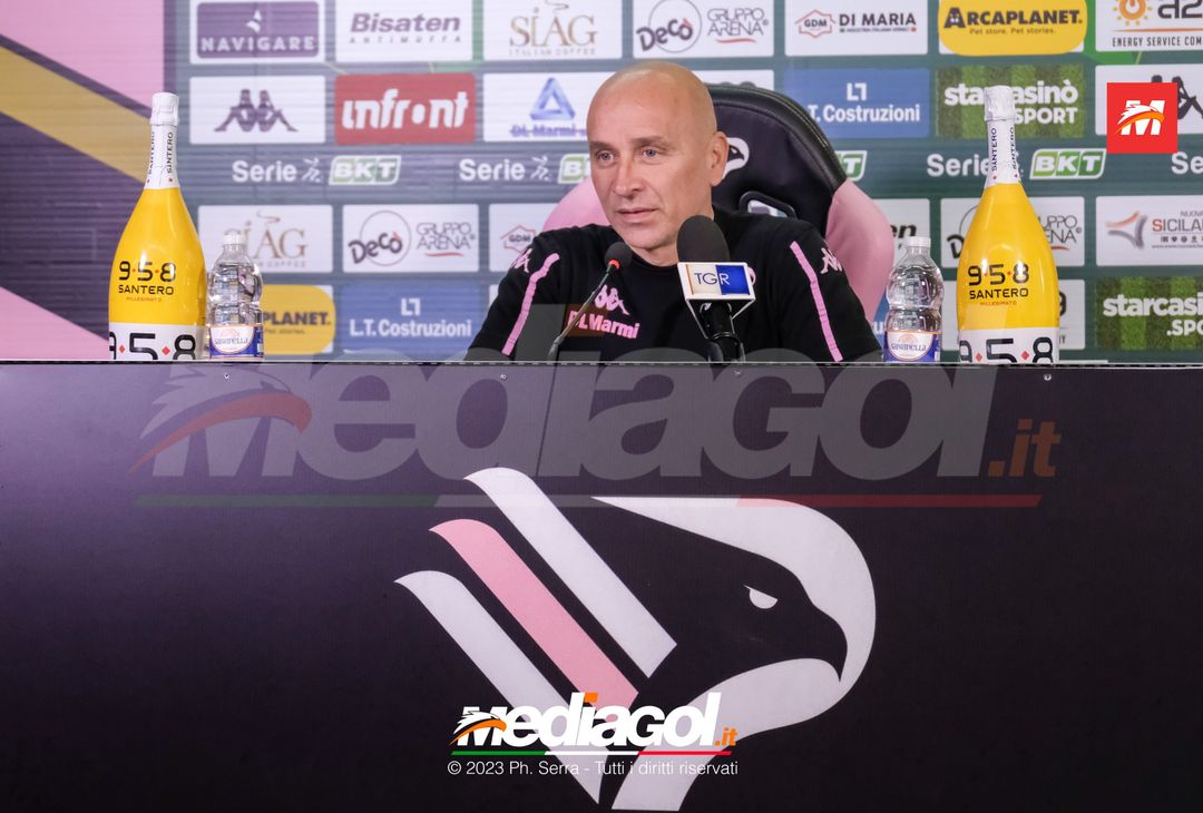 FOTO PALERMO, verso il Modena: Eugenio Corini in conferenza stampa (GALLERY) - immagine 4