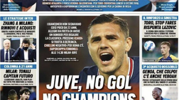 Prima Pagina, Tuttosport: “Gravina, il calcio non chiude. Juve, no gol no Champions”